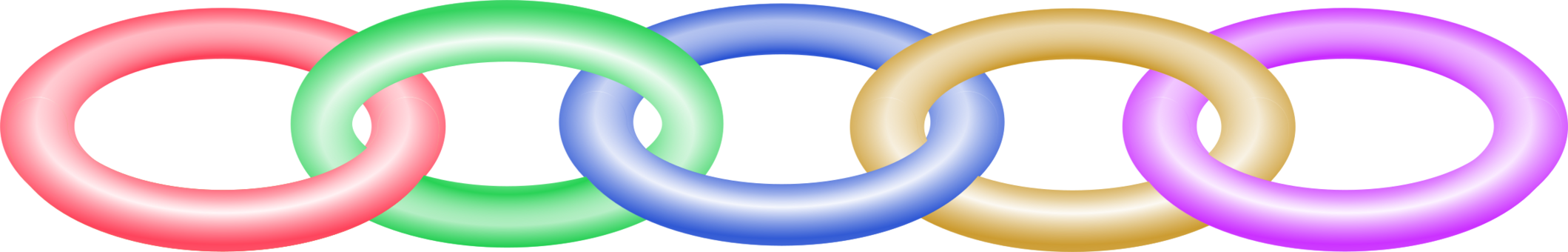 Computer Icons Web Design Drawing Pdf - Chain Links Clip Art (2119x340)