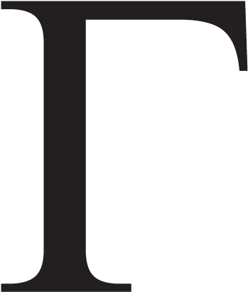 Gamma Uppercase Greek Letter Wall Quotes™ Wall Art - Gamma Greek Letter (450x451)