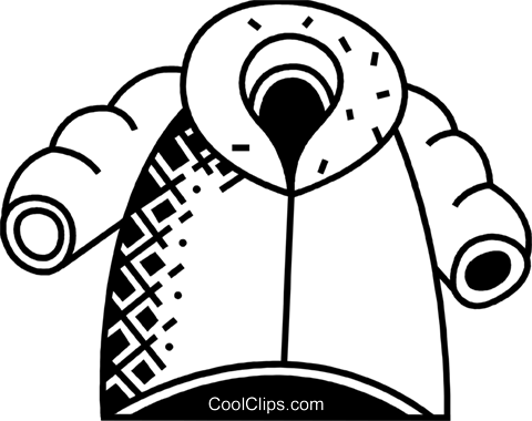 Baby Clothes Royalty Free Vector Clip Art Illustration - Illustration (480x380)