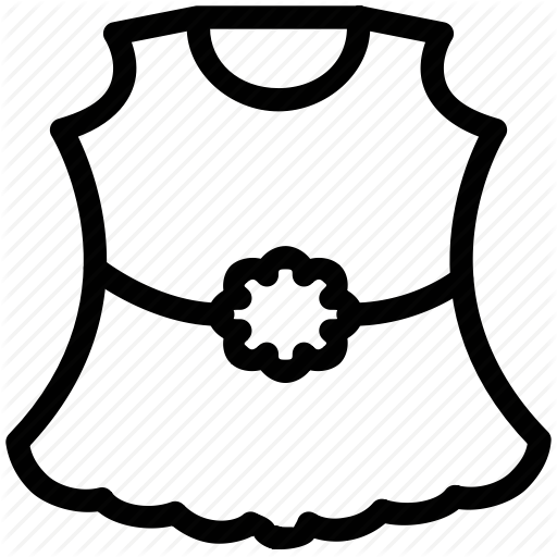 Frock Drawing Png Clipart Dress Clothing Clip Art - Dress (512x512)