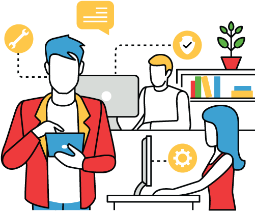 Tech Support - Illustration (500x500)