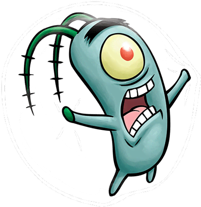 Plankton Character Web Desktop - Plankton Bob Esponja (480x445)