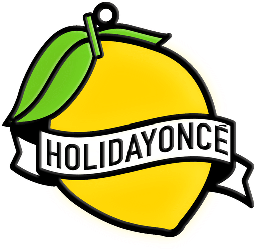 2 Beyonce Holiday Collection Ornament Holidayonce Enamellemon - Beyonce S Lemonade Logos (600x600)
