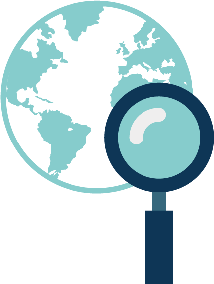 Blue World Map Blank (542x641)