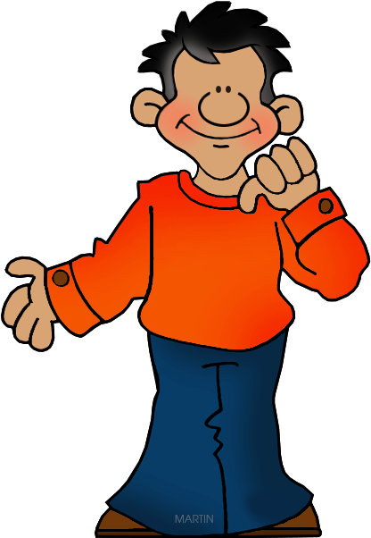 Student Of The Week - Clipart High School Boy (442x648)