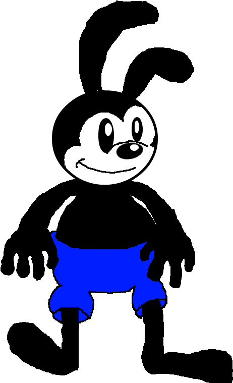 Oswald The Lucky Rabbit By Jetfox89 - Oswald The Lucky Rabbit (588x767)