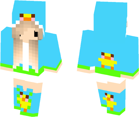 Female Minecraft Skins - Cartoon (584x497)