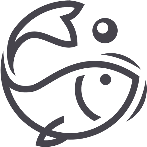 Royalty Free Fishing Fish Art Psd - Logo De Pescado Png (512x512)