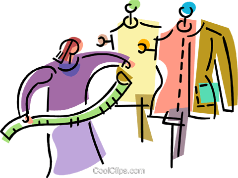 Clothing Manufacture And Design Royalty Free Vector - Illustration (480x360)