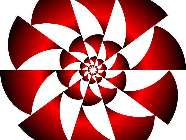 Petal Clipart Hiasan - Rotational Symmetry In Art (640x480)