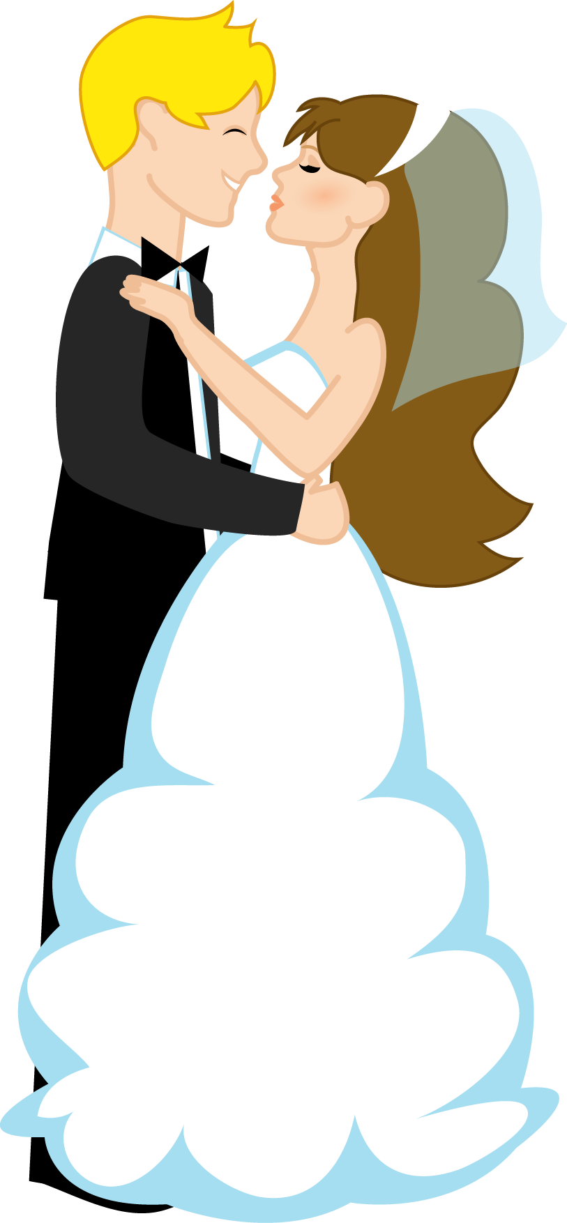 Clipart Digital Design - Wedding (813x1754)