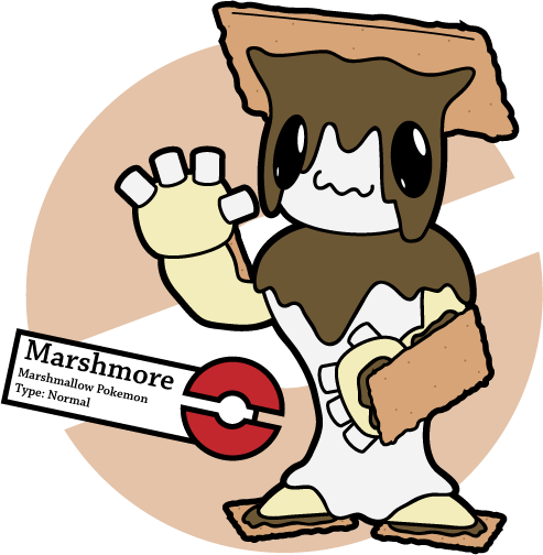 Graphic Freeuse Library Marshmallow Clipart Fake - Library (493x504)