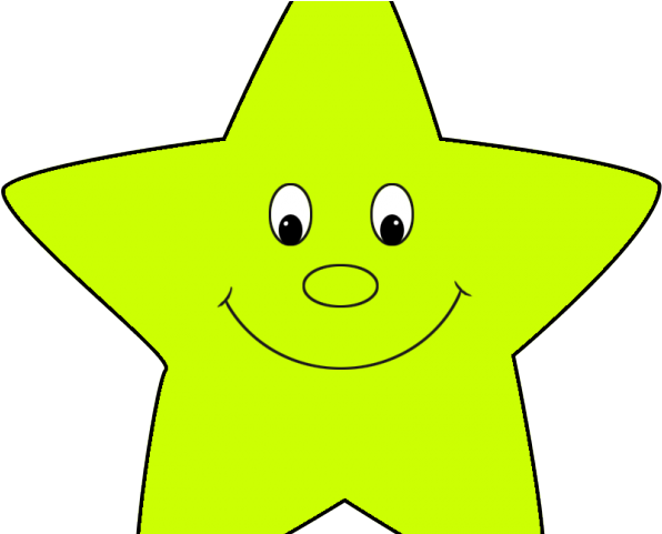 Neon Clipart Green Star - Neon (640x480)