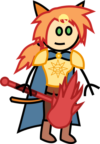 Malkana, Best Blacksmith Ever, Twilight Caste, Cat - Cartoon (348x500)