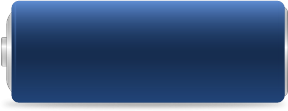 Cylinder Battery Png Images - Cylinder Battery Png Images (600x260)