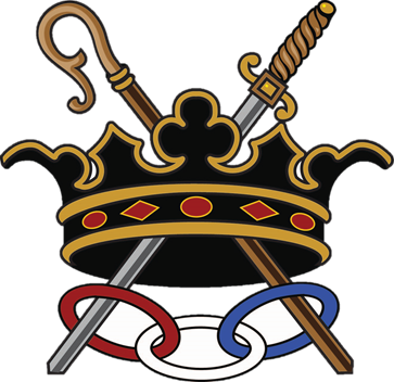 A Regal Crown, With Crossed Crook And Sword, And The - Independent Order Of Odd Fellows (363x352)
