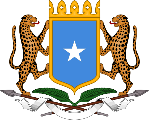 Coat Of Arms Of Somalia - Somalia Coat Of Arms (500x403)