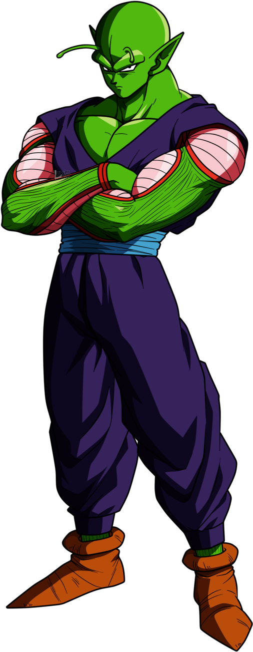 Resurrection Clipart Piccolo Transparent Free Download - Dragon Ball Fighterz Character Design (606x1318)