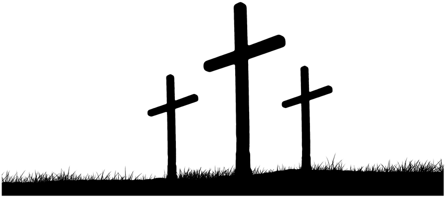 Cross Clipart Resurrection - Calvary Png (960x423)