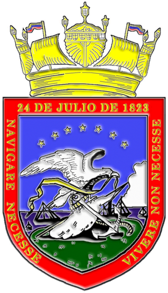 Seal Of The Venezuelan Navy - Bolivarian Navy Of Venezuela (367x598)