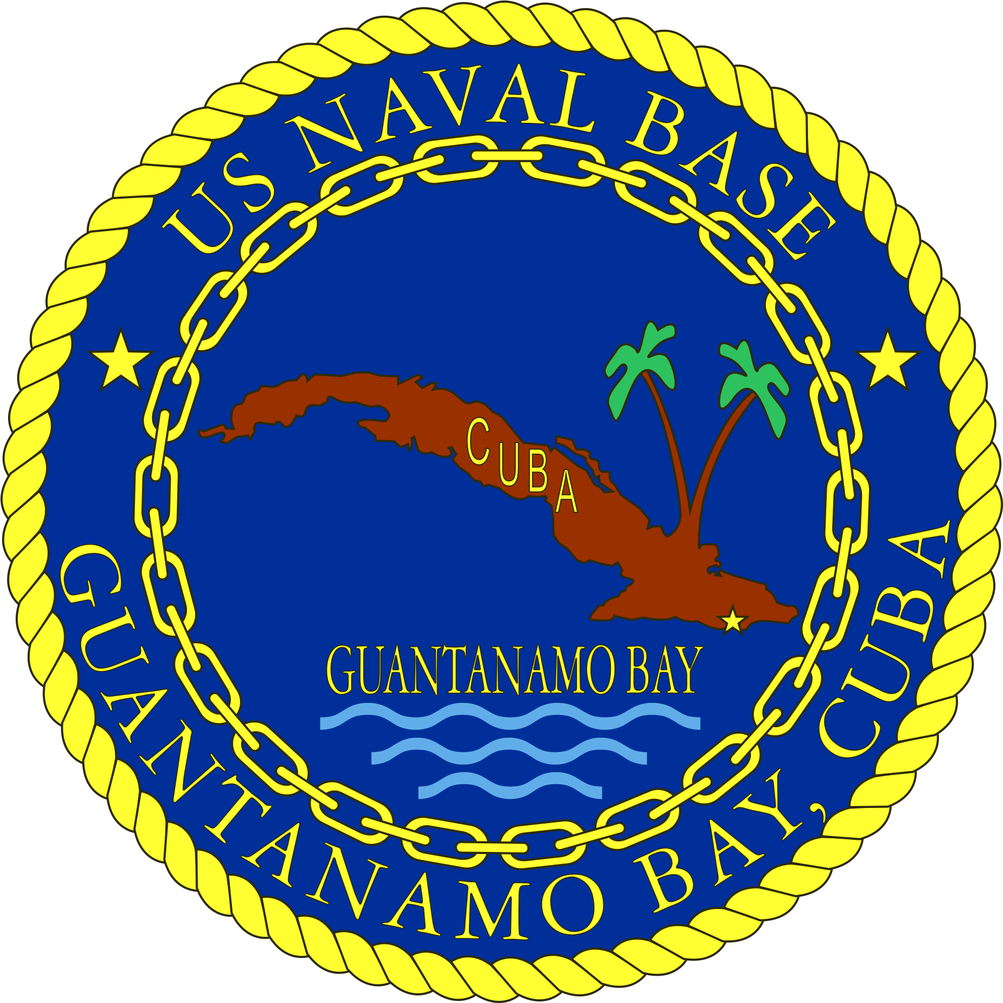 Open - Naval Station Guantanamo Bay Logo (2000x2000)