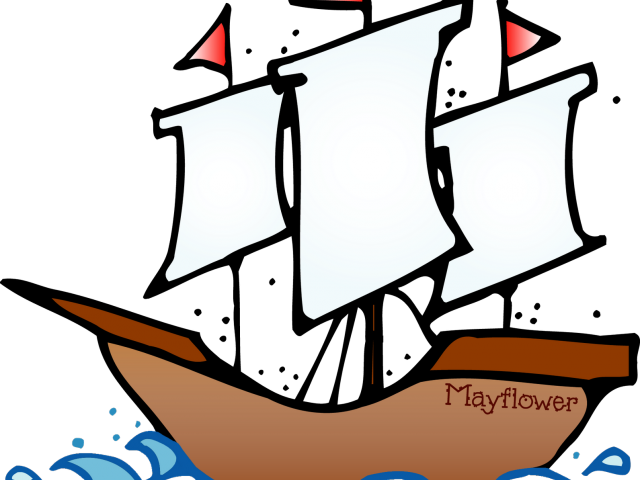 Sailing Ship Clipart Flower - Christopher Columbus Ship Clipart (640x480)