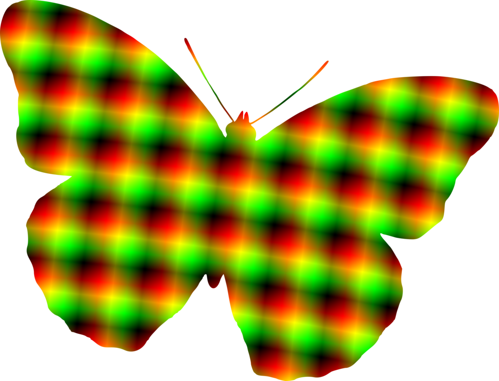 Butterfly Computer Icons Insect Brush-footed Butterflies - Butterfly (983x750)