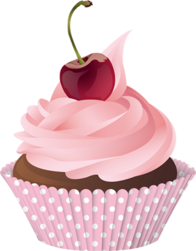 Gluten Free Baking By Rachelle - Cupcakes With Sprinkles Clipart (390x500)