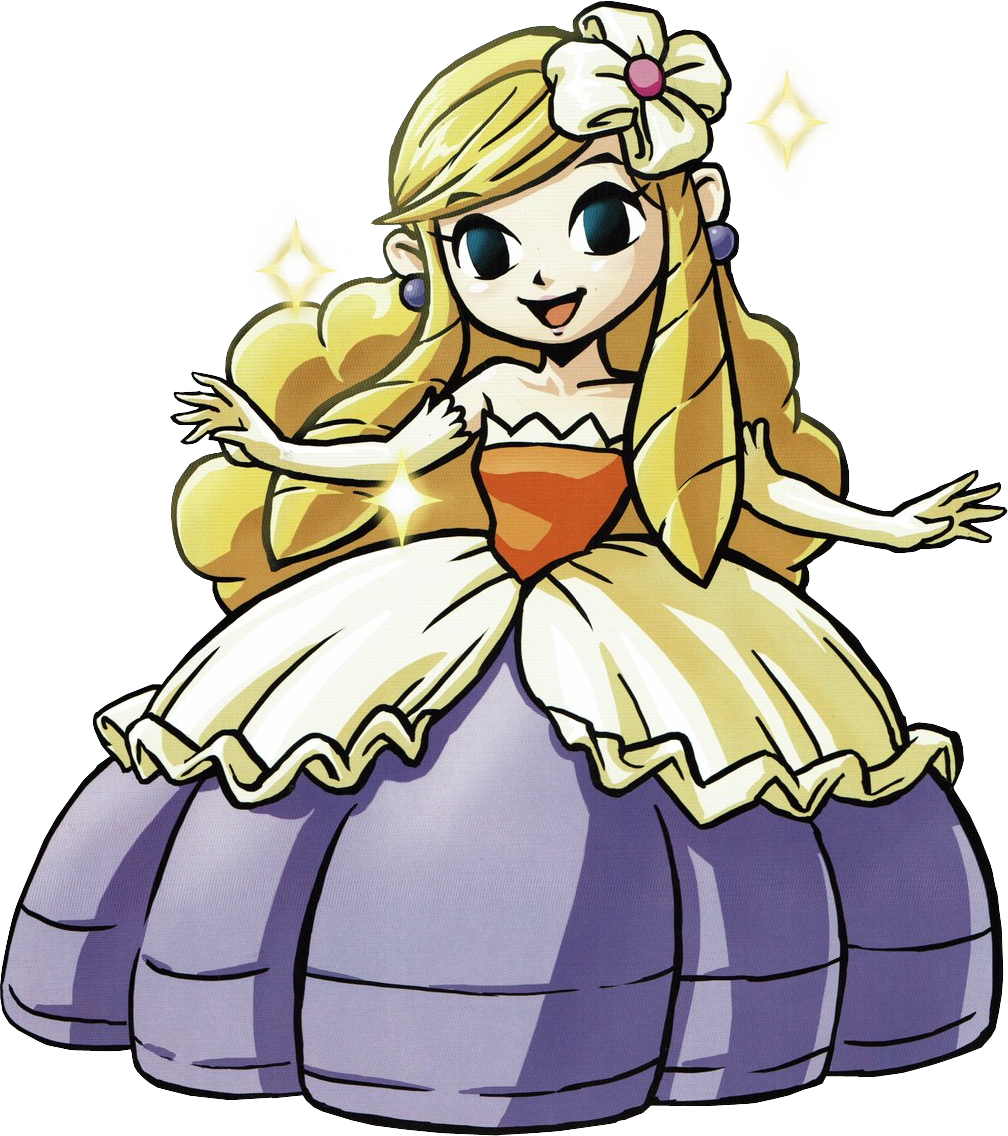 Legend Of Zelda Triforce Heroes Zelda (1008x1136)