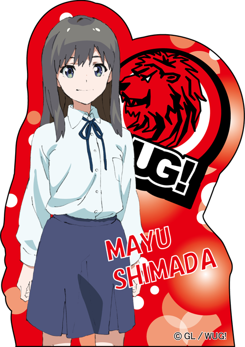 Wake Up, Girls アクリルスマホスタンド 島田真夢 - レザーミラーチャーム?wake?up,?girls! ?01?真夢 (500x709)