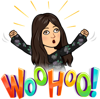 Tomorrow I Am Waking Up A Celebrating My 1st Year At - Wahoo Bitmoji (398x398)