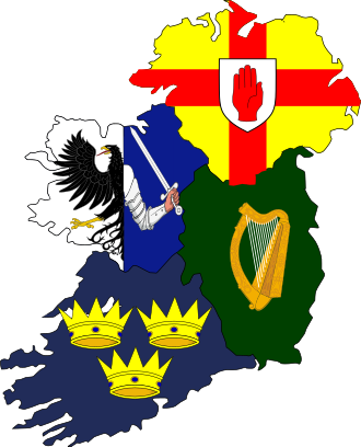 Provinces Of Ireland - Provinces Of Ireland Flags (330x408)