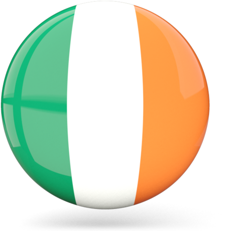 Graafix Irish Flag Of Ireland Flags Christmas Clip - Circle Senegal Flag (640x480)