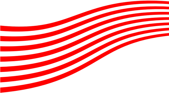 Ireland Flag Clipart Wavy - Line Art (640x480)