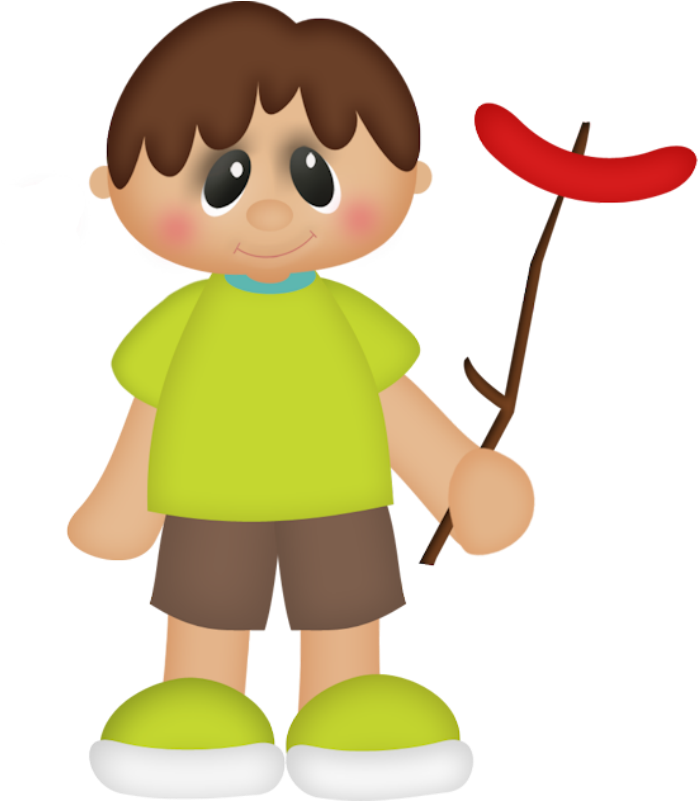 Camping Filing Papers, Clipart Boy, Cutting Files, - Drawing (704x800)