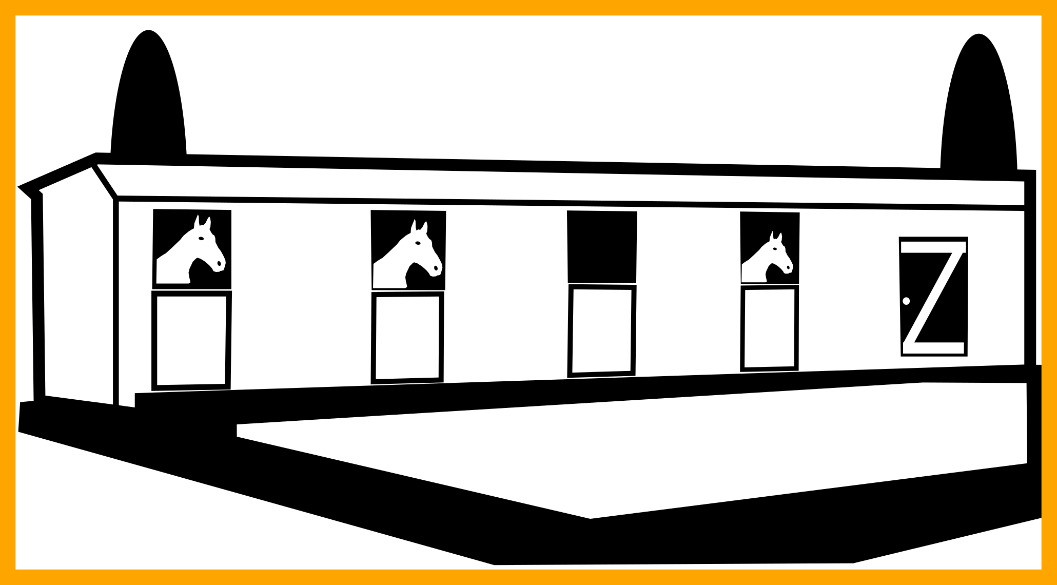 Inspiring Warehouse Clipart Horse Barn Image Of - Clip Art (2060x1140)