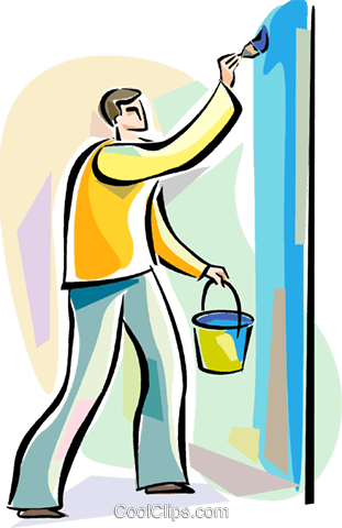 Painting And Renovation Concepts Royalty Free Vector - Painting And Renovation Concepts Royalty Free Vector (311x480)