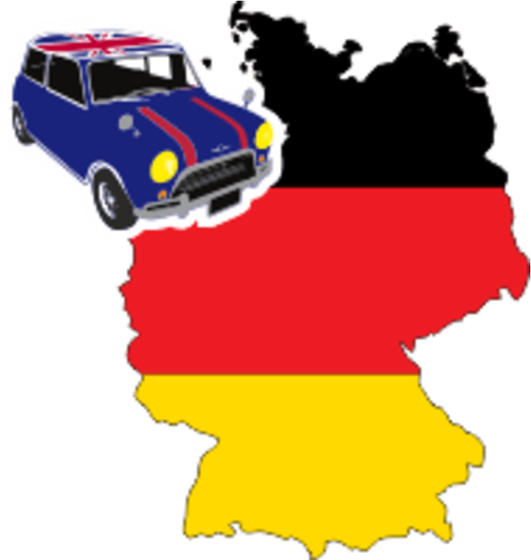 Vehicle Registration Services, Bristol - Germany Flag (800x800)