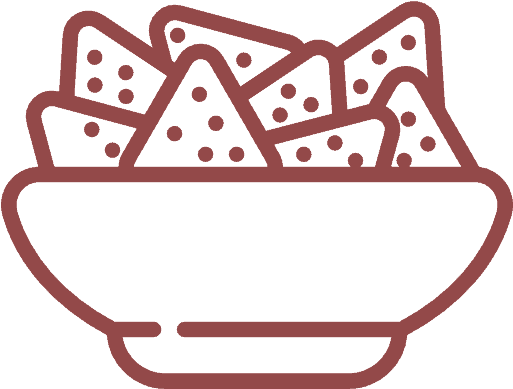 Snacks - Icono Nachos Png (512x512)