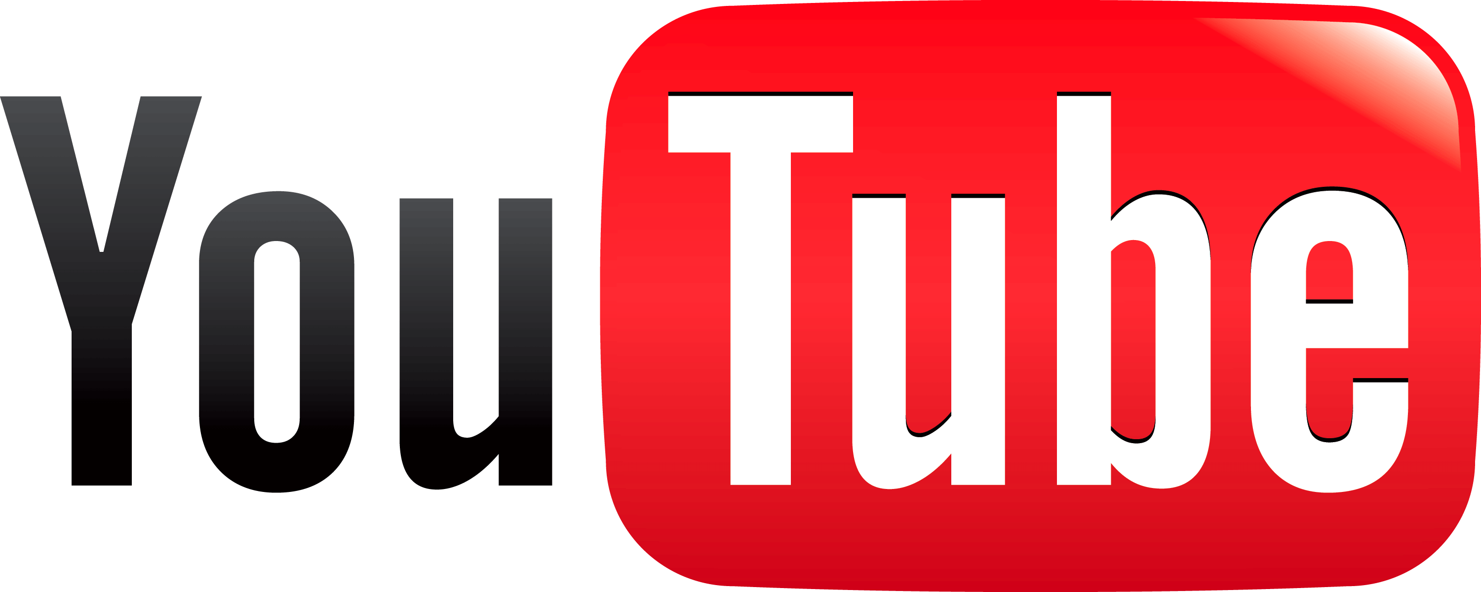 Banderole Publicitaire Pas Cher - Logo Youtube Png (3000x1201)
