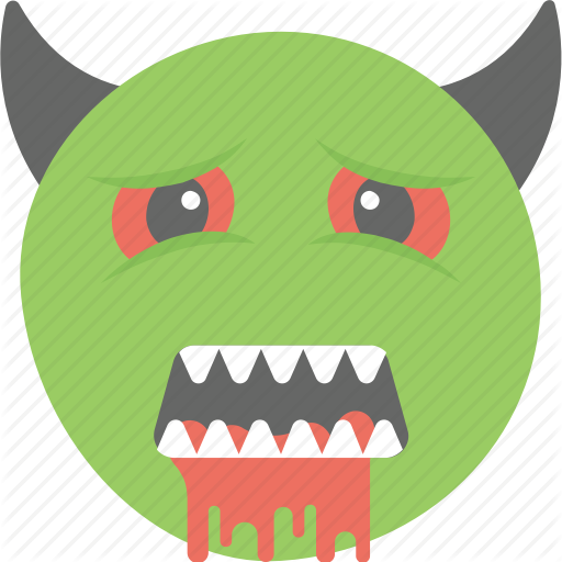 Gothic Clipart Dracula - Happy Face (512x512)