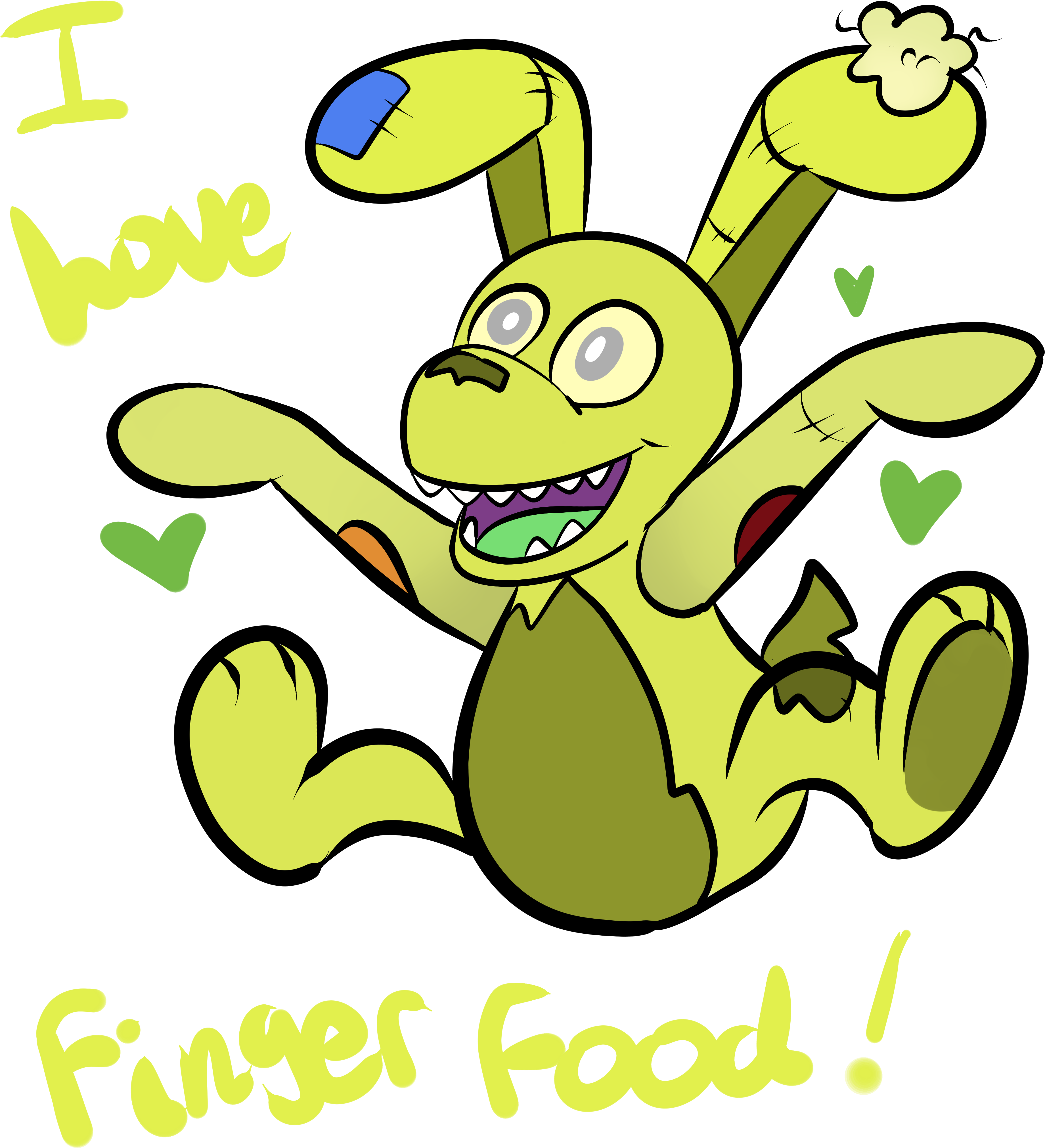 Artworkdo Not Touch - Cartoon (4118x4331)