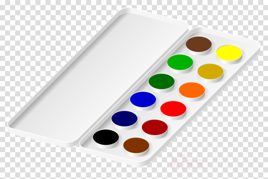 Watercolor Palette Clip Art Clipart Watercolor Painting - Watercolor Palette Clip Art (900x600)