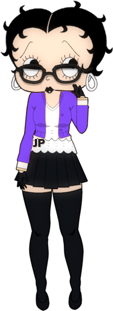 Pin By ღ Carmen ✿ڿڰۣ - Imagenes De Amor De Betty Boop (344x691)