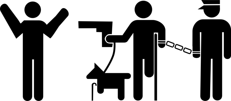 Arrest Computer Icons Criminal Justice Crime Robbery - Arrest Png (780x340)