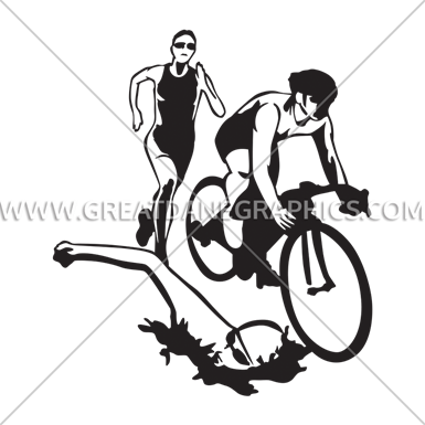 Triathlon Collage - Printed T-shirt (385x385)