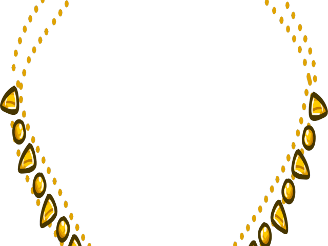 Jewelry Clipart Gold Jewellery - Necklace (640x480)
