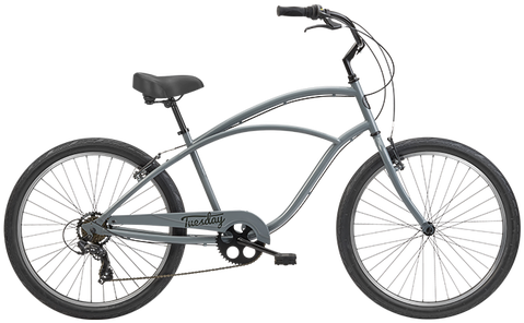 Clip Free Download Tuesday June Mens Cruiser - Electra Cruiser 7d Tall Men's Bike (500x402)