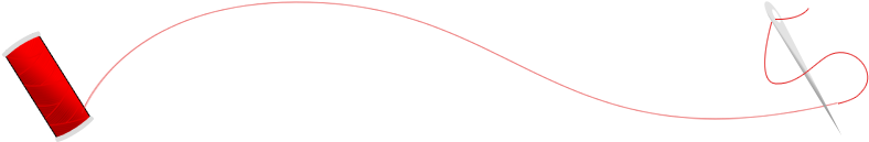 Thread Png Images - Needle And Thread Png (837x173)