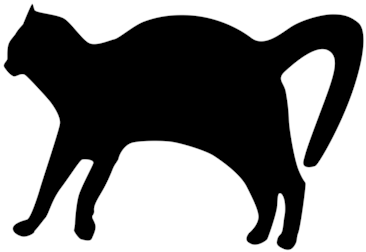 Computer Icons Encapsulated Postscript Silhouette Autocad - Cat (483x340)
